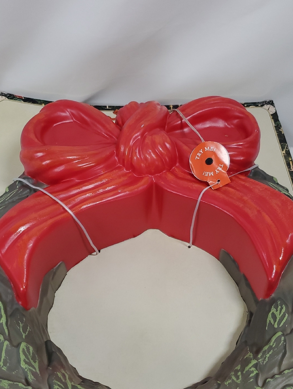 John Derian for Target 16" Wreath with Bow Light Up Blow Mold - Picture 16 of 16